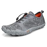 Troadlop Mens Quick Drying Outdoor Breathable Non-Slip Mesh Hiking Trail Running Shoes（Size 6.5-14 US）