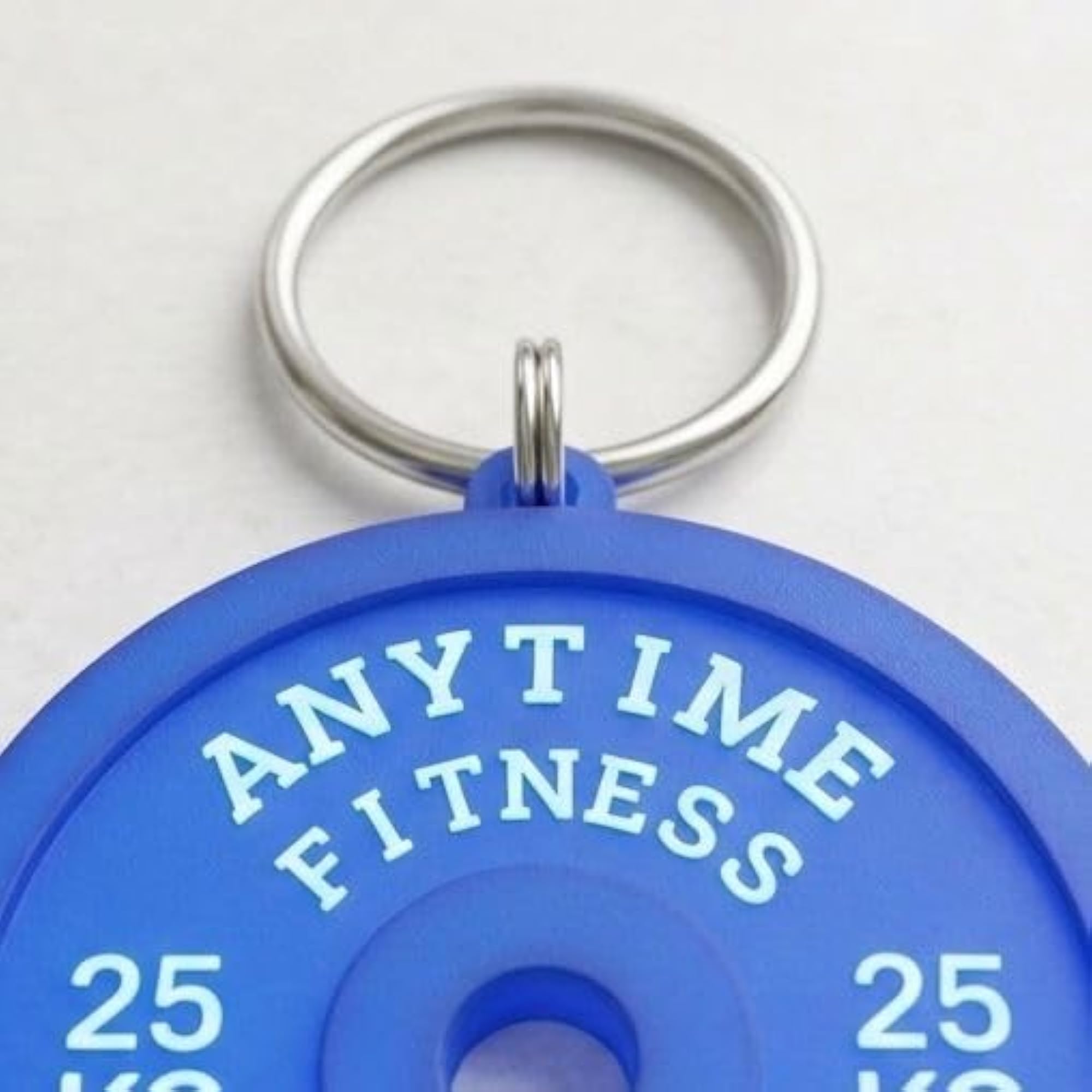 Anytime Keyring Keychain for Gym Enthusiasts