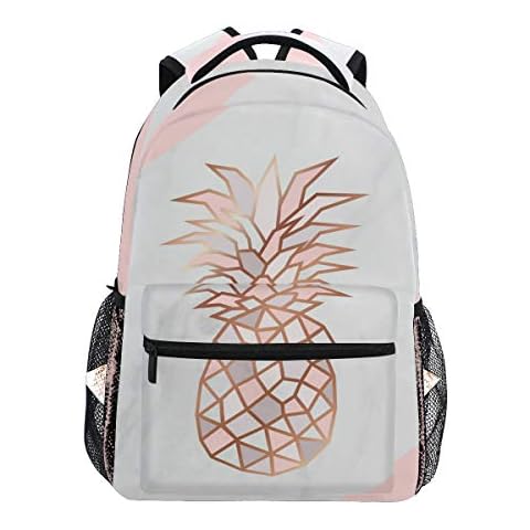 Mochila de fondo de mármol de piña Cover