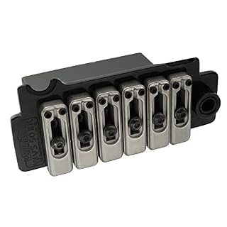 Wilkinson WVS50IIK 52,5mm 2 points Pontets Acier Chevalet Tremolo Vibrato avec Bloc en Acier Complet pour Guitare… – Image 5