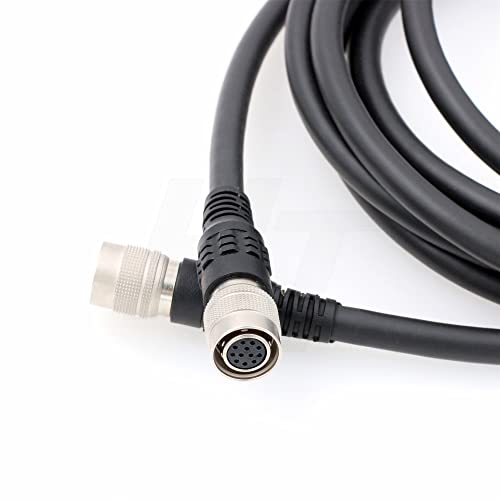 Cable de vídeo HD y VD de 12 pines con alimentación de 12V CC para cámaras industriales 10m 4