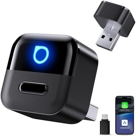 OTTOCAST Mini Pico 2026 Wireless CarPlay and Android Auto Adapter...