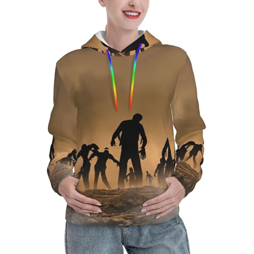 Sweat à capuche polyvalent pour femme idéal pour le quotidien