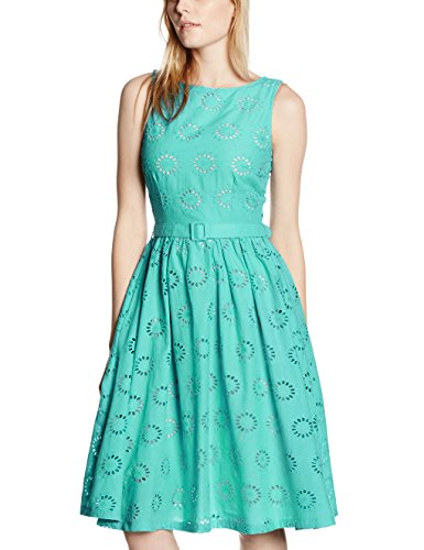 Lindy Bop Blondelle Turquoise, Vestito Donna