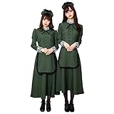 クリアストーン(Clearstone) 【Amazon.co.jp限定】 コスプレ ハロウィン 洋館メイド レディース LL グリーン