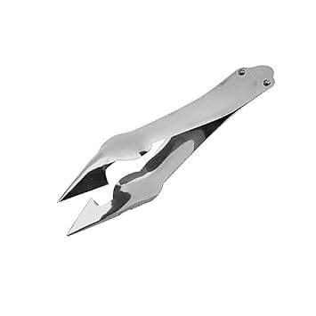 AKRIZA 1PCs Stainless Steel Pineapple Eye Removal Tool - Silver