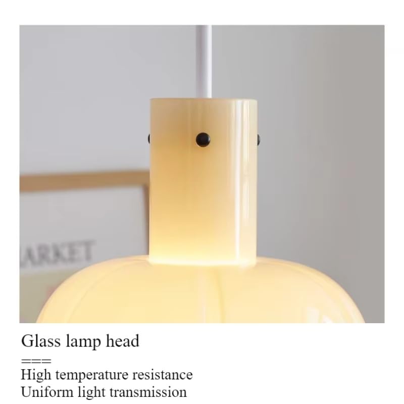 Éclairage Table à manger lustre suspendu en verre bourgeon de fleur chic - 4