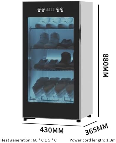 Secador de zapatos y desodorizante 4 capas 60°C miniatura 2