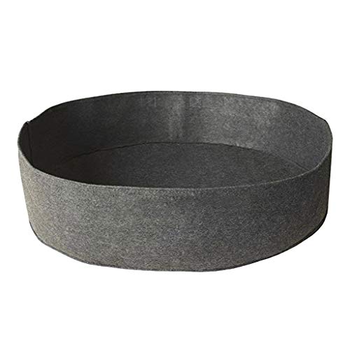 KBOLAE Fioriera per piante, contenitore rialzato per frutta e verdura, 70 x 30 cm, grigio