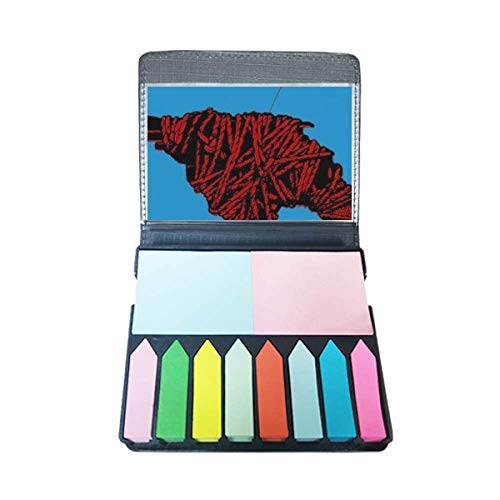 Marqueurs de page Peace colorés au motif anti-guerre pour organiser vos lectures de bureau