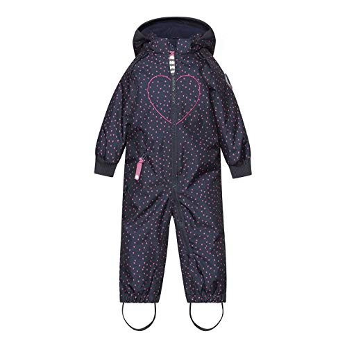 Preisvergleich Produktbild Racoon Baby-Girls Layla Winter Suit Snowsuit, Mini Hearts, 74
