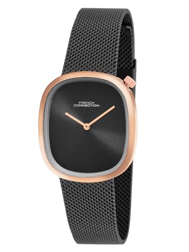 Image of French Connection Women's Black Dial Analog Watch -FCN0112BM