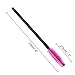 G2PLUS 100PCS Disposable Eyelash Brushes, Rose Mascara Wands Applicator Makeup Kits, Eyelash Spoolies Brushes for Eyelash Extensions and Eyebrows
