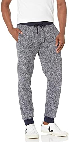 Southpole Men's Fleece Jogger, Navy(Marled), X-Large