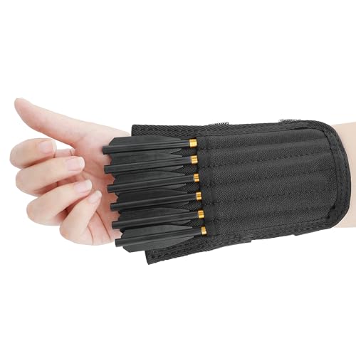 ZSHJGJR Pistol Crossbow Bolt Holder Quiver, Holds 12 Arrows