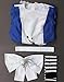 miccostumes Women's Cosplay Costume Set Dress With Bow Halloween(S)