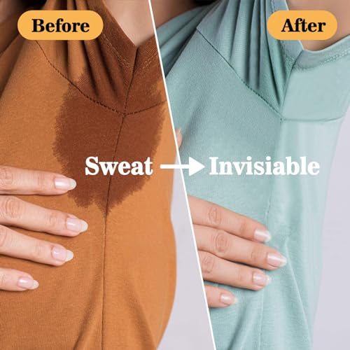 Maqihan Underarm Sweat Pads - 100 Pack (50 Pairs) Armpit Pads For Women And Men thumb #4