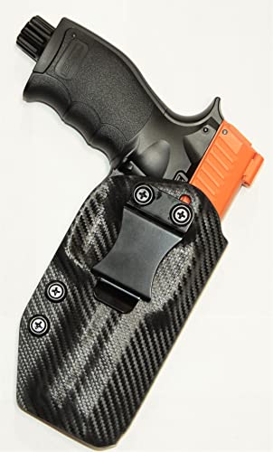 Revkel Custom Iwb/Aiwb Kydex Holster Ccw For Umarex T4E Pdp50 Pepper Ball Gun. Black Right Hand Draw. Hand Crafted In Texas, Usa. #TOP1