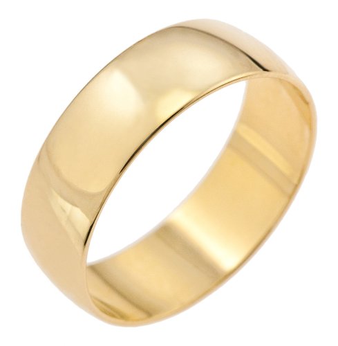 Kareco - 1006 - Anillo unisex de oro amarillo (9k), 69 (22.0) -J
