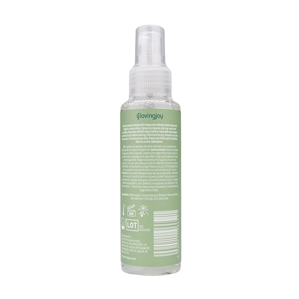Loving Joy Cleanse Sex Toy Cleaner, 100 ml, Chiaro, 100 ml (confezione da 1)