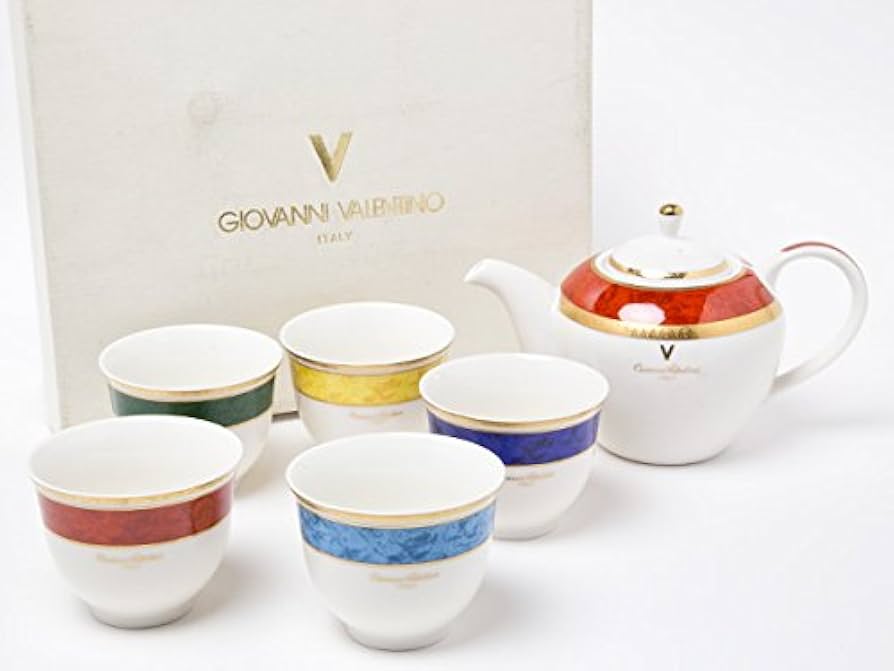 Amazon | ジョバンニ バレンチノ ティーカップ5客セット