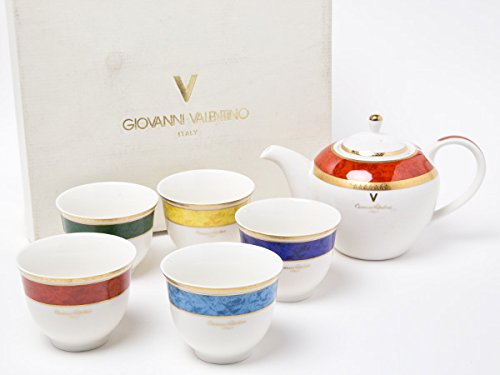 Amazon | ジョバンニ バレンチノ ティーカップ5客セット | ジョバンニ
