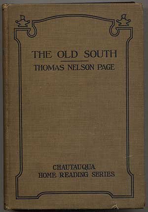 The Old South B0019W1U66 Book Cover