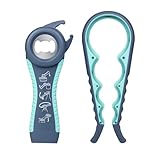 【絶妙なセット】：5合1本の栓抜きと4合1本の栓抜きが1セットずつ入っています。さまざまなキッチン缶、ビール、ソーダ水などのボトル缶、キッチンジッパーバッグの密封などに適した多機能設計。いつでもどこでも役立つ、キッチンに必須の多機能ツール。 【人間工学設計】：特に高齢者、児童及び関節炎患者などの手の力が弱い人に適している。この栓抜きセットを使用すると、指関節や靭帯に余分な圧力をかける必要がなく、瓶の缶を簡単に開けることができます。手の疲れを効果的に減らし、より快適な使用体験を提供します。 【優れ...
