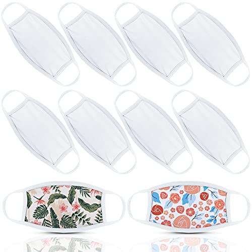 10 pieces sublimation blank face coverings face coverin…