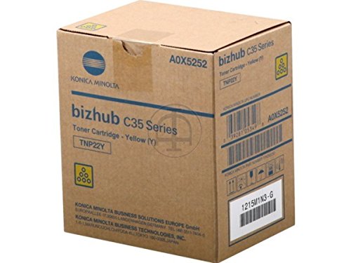 Toner original Konica Minolta C 35 jaune A0X5252 premium