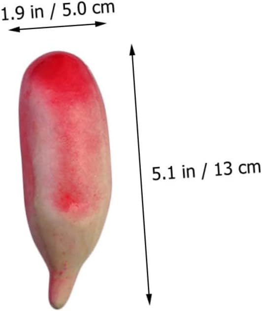 OUNONA 3sets Simulation Carrots Artificial Vegetable for Party Lifelike Carrot Decorations for Home Fake Carrots Home Kitchen Fake Vegetables Pretend Play Carrot Green Harvest 6pcs*3