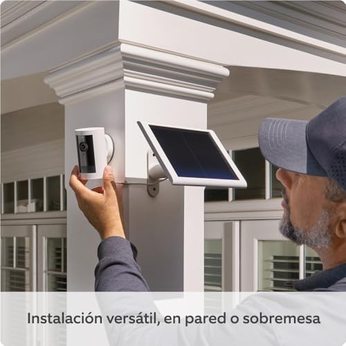Cámara exterior Plus solar Ring 2K con vídeo gran angular de última generación 5