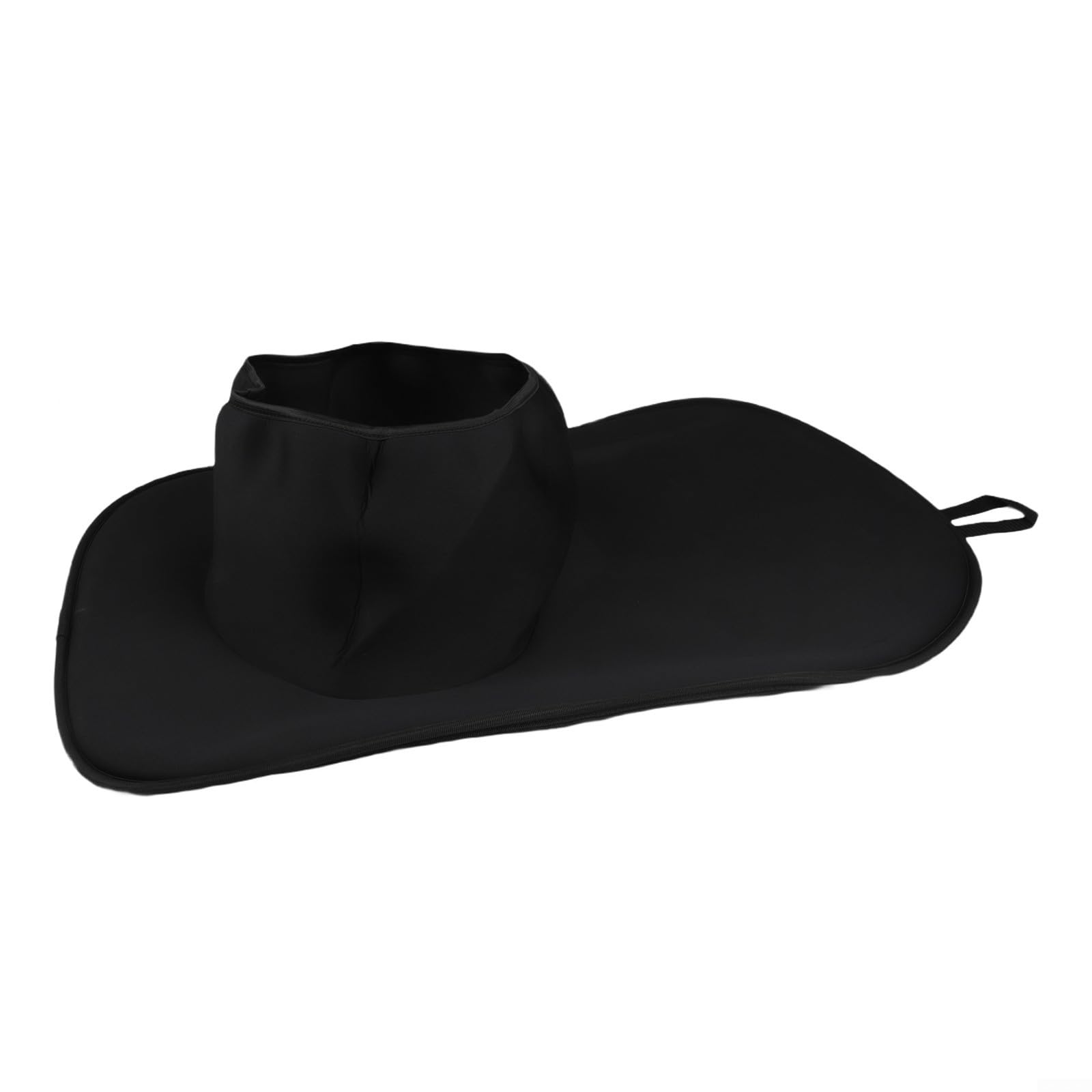 Jupe de kayak en néoprène imperméable pour cockpit de 90 x 52 cm, poignée à dégagement rapide pour plus de sécurité