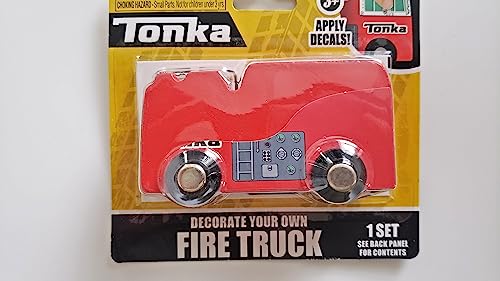 Decorate Your Own Wooden Fire Truck | Apply Decals | 1 Set #TOP2
