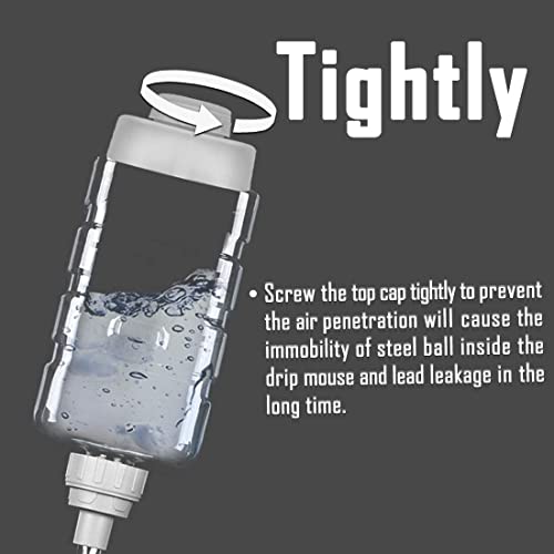Vannon Dog Water Dispenser for Cage Leakproof Crate Water Bottle for Dogs & Rabbits Pet Auto Feeding Water Bottle Nozzle… - Image 5