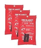 Ordentlich nach dem Löschen eines Feuers: Im Gegensatz zu Feuerlöschern kann die Feuerdecke den Platz nach dem Löschen eines Feuers immer noch sauber halten