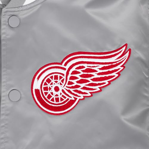Image of Pro Standard Mens NHL Old English Satin Jacket