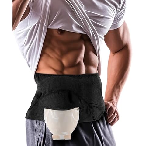ovand Ostomy Belt,Ostomy Supplies | Colostomy Ostomy Bag Covers for Sports | Stealth Ileostomy Belt for Men & Women | Ostomy Wrap Abdomen | Inner Pocket to Hold Ostomy Pouch Cover