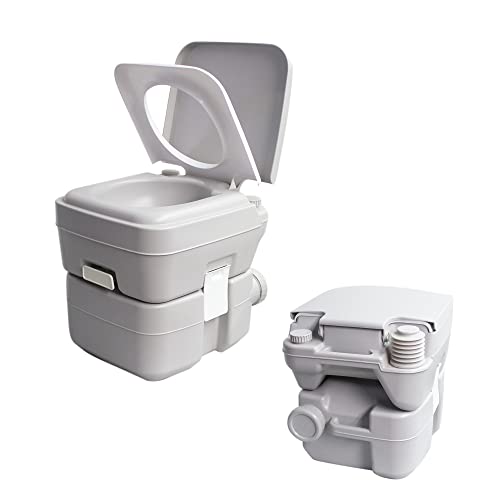 Flamebrother Portable Toilet Outdoor Travel Camping Cassette Toilet Porta Potty 5.3 Gallons Waste Tank Leak-Proof for RV Camping Travelling Boat Trip Flamebrother Portable Toilet Outdoor Travel Camping Cassette Toilet Porta Potty 5.3 Gallons Waste Tank Leak-Proof for RV Camping Travelling Boat Trip