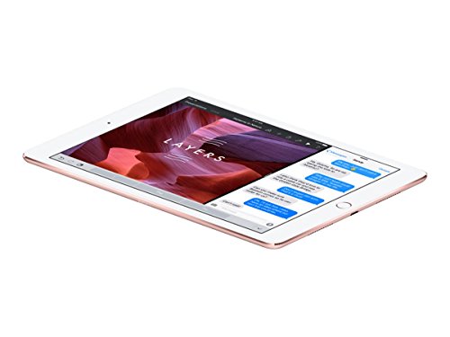 Image of Apple iPad Pro Tablet (256 GB, LTE, 9.7in) Rose Gold (Renewed)