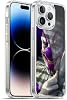 Funda de gel de Tom Wood Mischief The Clown Horror con licencia oficial, protección de grado militar, compatible con Apple iPhone 14 Pro Max y MagSafe 2