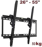  Soporte de Pared para Smart TV LCD LED 4K Plasma Monitores 26\" A 55\" Inclinable