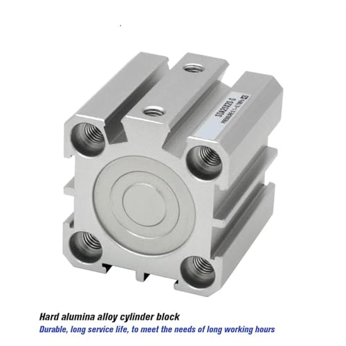 Vérin pneumatique compact SDA40 double effet pour automatisation fluide - 5
