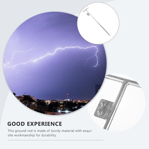 Erdspieße Metall Für Erdung : 0.6m Erdungsspieß Edelstahl Erdungsstab Blitzableiter Verzinktes Eisen Iefenerder Erdungspfahl Effiziente Erdung Für Häuser Büros Und Außenbereiche Satellitenschüsseln