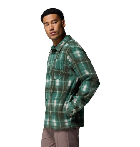 Image of Columbia Mens Steens Mountain Printed Shirt Jacket Ii