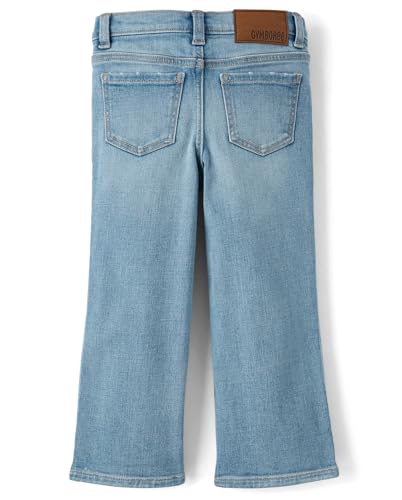 Image of Gymboree Girls' and Toddler Wide Leg Jeans