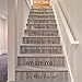Produktbild yaonuli Wortsatz Treppe Haus Dekoration Wandkunst Vinyl Aufkleber Wohnzimmer Dekoration wasserdicht Treppe Wandkunst Dekoration 57x90cm