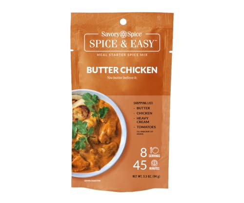 Savory Spice Butter Chicken Spice & Easy Meal Starter (3.3