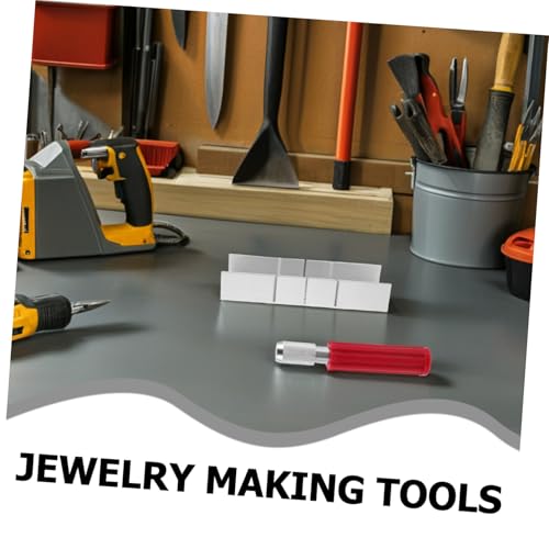 Kit de herramientas para tallar anillos de cera PRETYZOOM de alta precisión 4