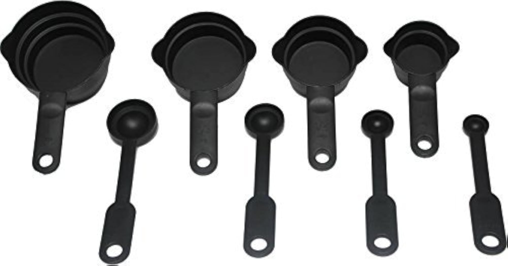 Baking Measurement Measuring Cups and Spoons Set 8 pcs